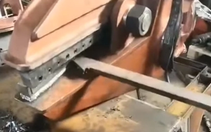 Cisalhamento hidráulico para mini máquina escavadora