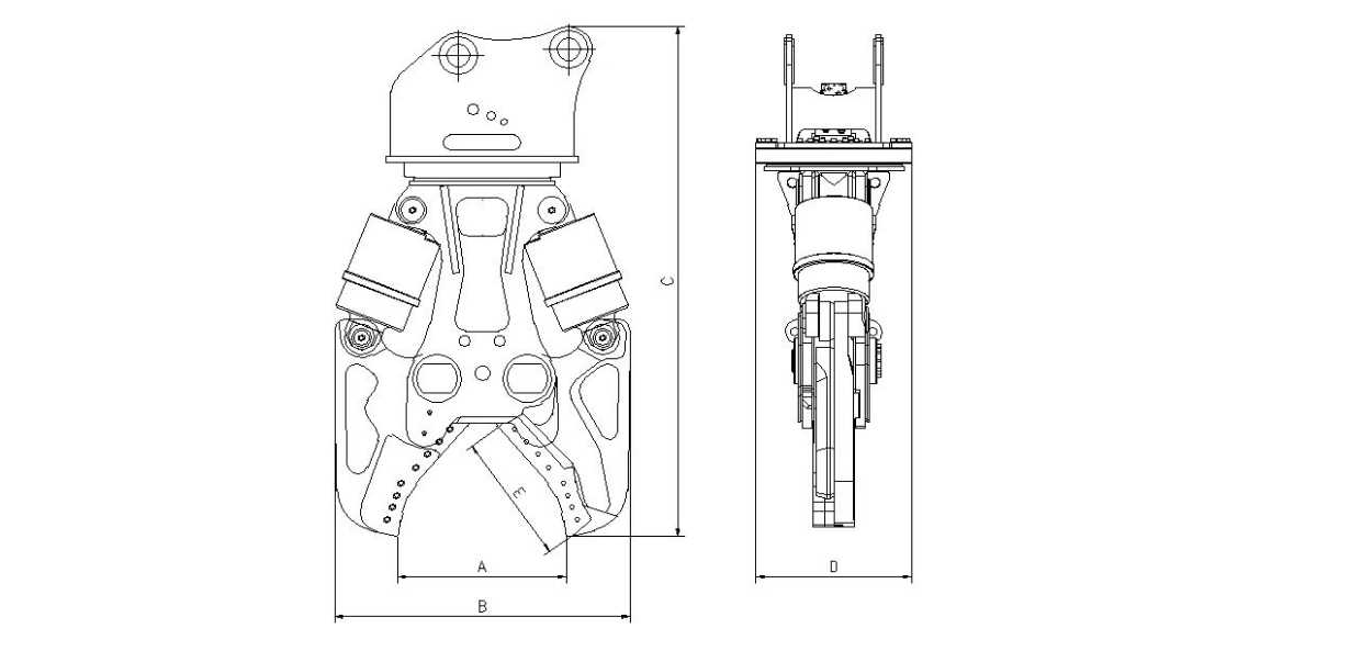 Hydraulic Shear With Double Cylinder