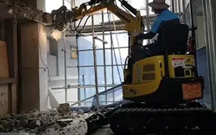 Pulverizador de demolição para mini escavadeira 1